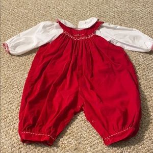 Adorable Christmas Romper and Shirt